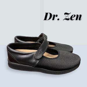 Dr Zen Black Mary Jane Therapeutic Shoes 9 9W